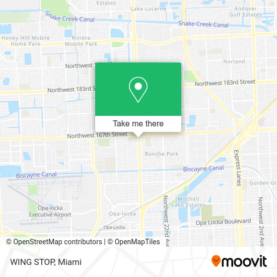 Mapa de WING STOP