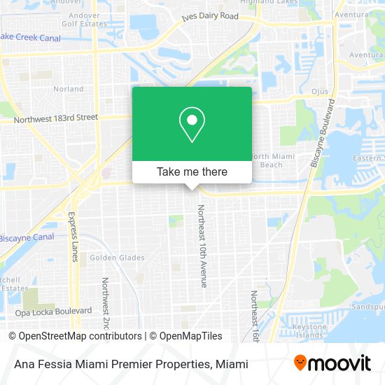 Ana Fessia Miami Premier Properties map