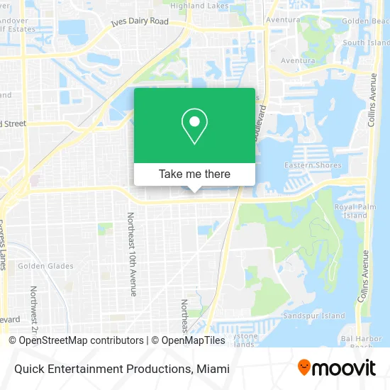 Quick Entertainment Productions map