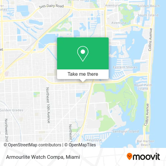 Armourlite Watch Compa map