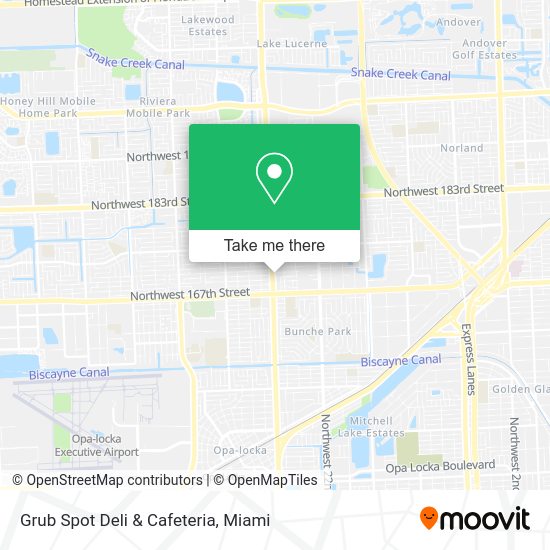 Grub Spot Deli & Cafeteria map