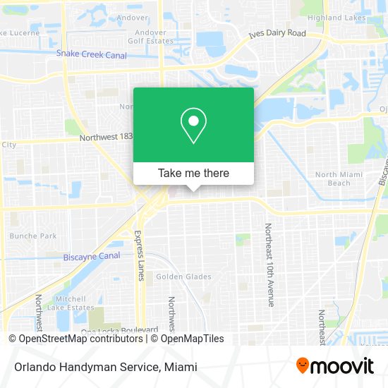 Orlando Handyman Service map