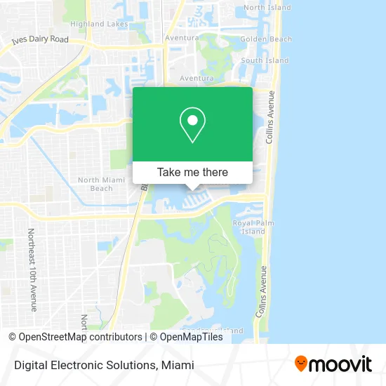 Digital Electronic Solutions map