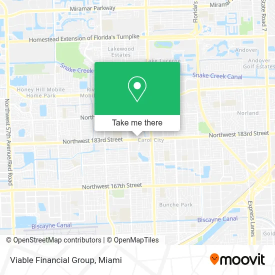 Viable Financial Group map
