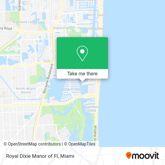 Mapa de Royal Dixie Manor of Fl
