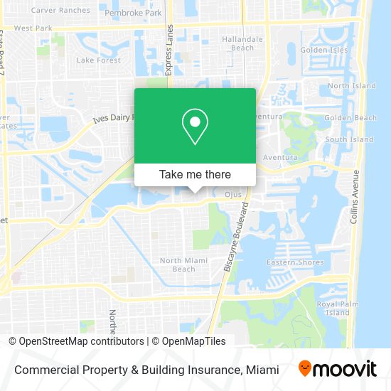 Commercial Property & Building Insurance map