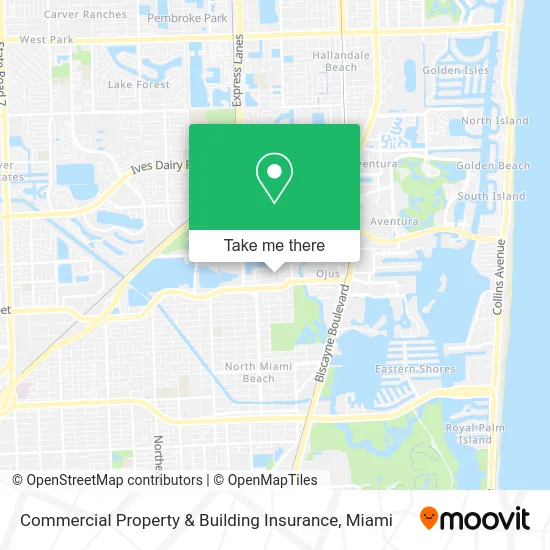 Commercial Property & Building Insurance map
