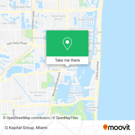Q Kapital Group map