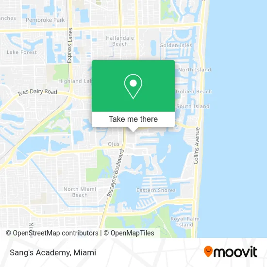 Sang's Academy map