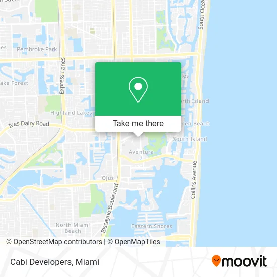 Cabi Developers map