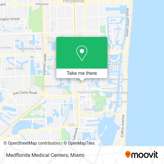 Mapa de Medflorida Medical Centers