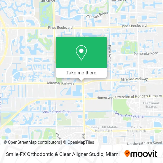 Mapa de Smile-FX Orthodontic & Clear Aligner Studio
