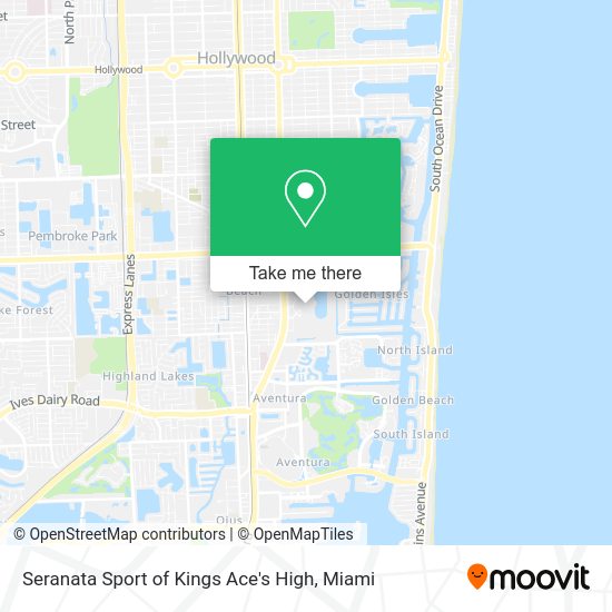 Seranata Sport of Kings Ace's High map