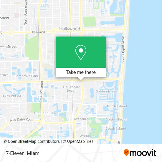 7-Eleven map