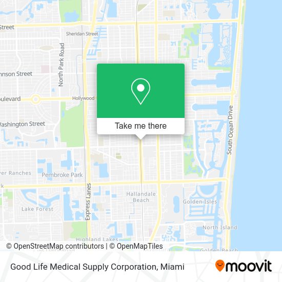 Good Life Medical Supply Corporation map