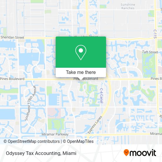 Odyssey Tax Accounting map