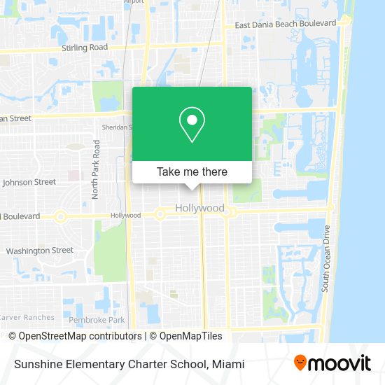 Mapa de Sunshine Elementary Charter School