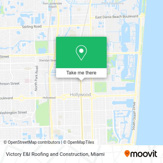 Victory E&I Roofing and Construction map