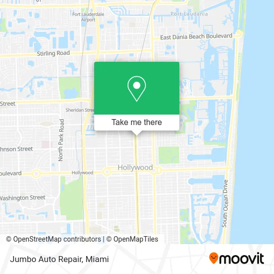 Jumbo Auto Repair map