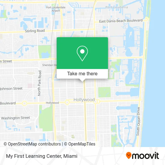 My First Learning Center map
