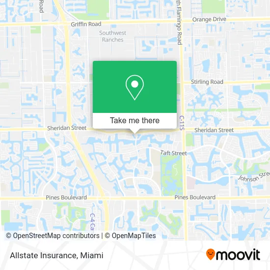 Allstate Insurance map