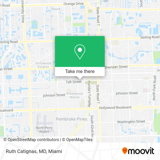 Mapa de Ruth Catignas, MD