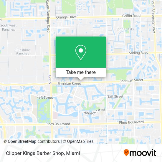 Clipper Kings Barber Shop map