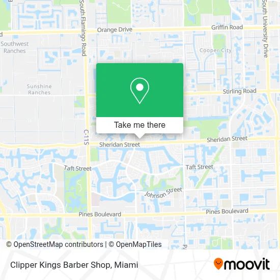 Clipper Kings Barber Shop map