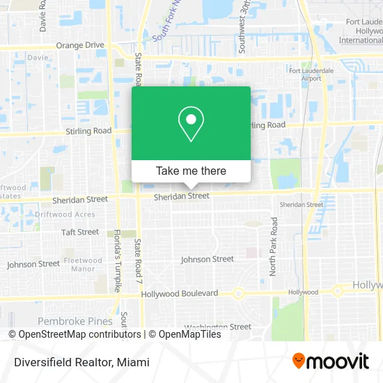 Diversifield Realtor map