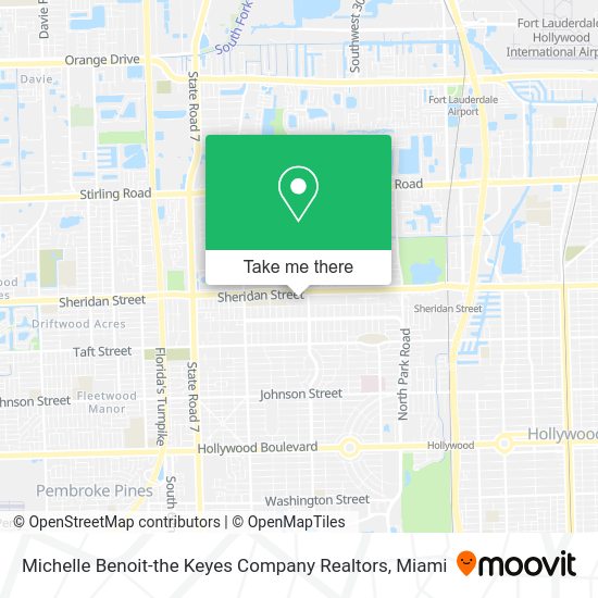 Michelle Benoit-the Keyes Company Realtors map