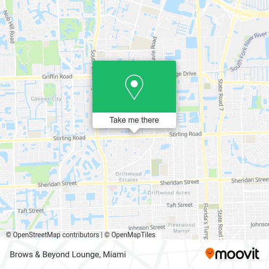 Mapa de Brows & Beyond Lounge