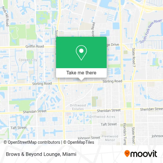 Brows & Beyond Lounge map