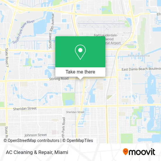 AC Cleaning & Repair map