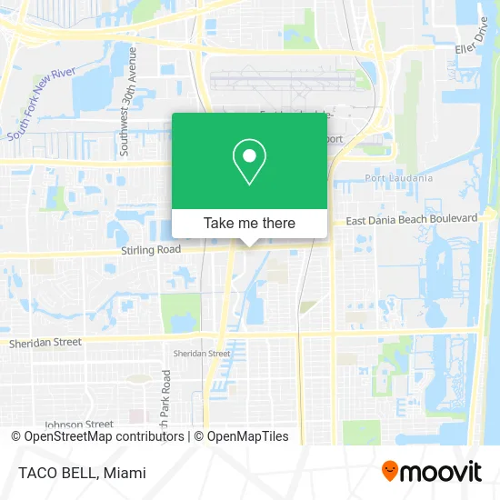 TACO BELL map