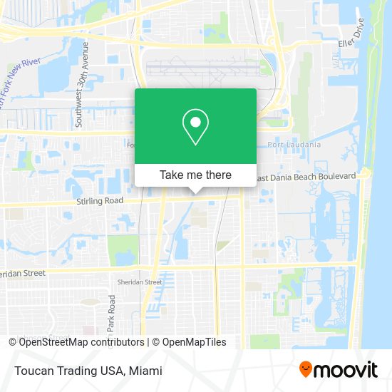 Toucan Trading USA map