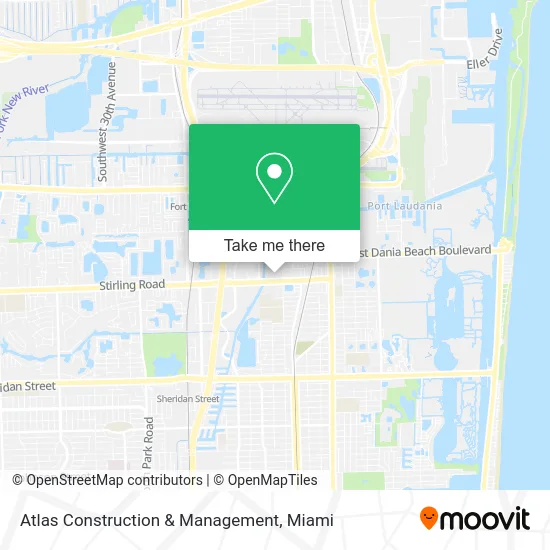 Atlas Construction & Management map