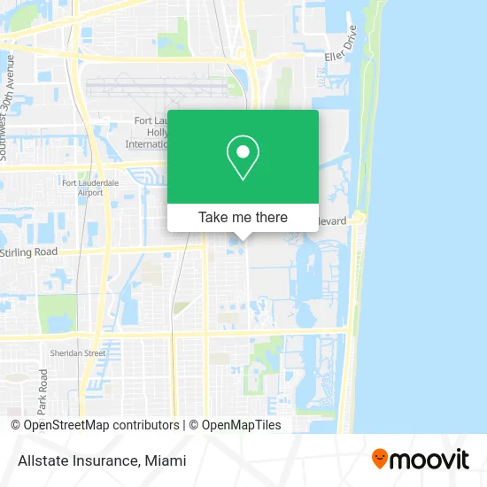 Allstate Insurance map