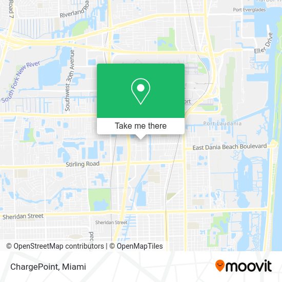 ChargePoint map