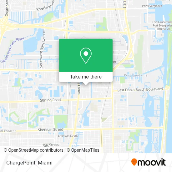 ChargePoint map