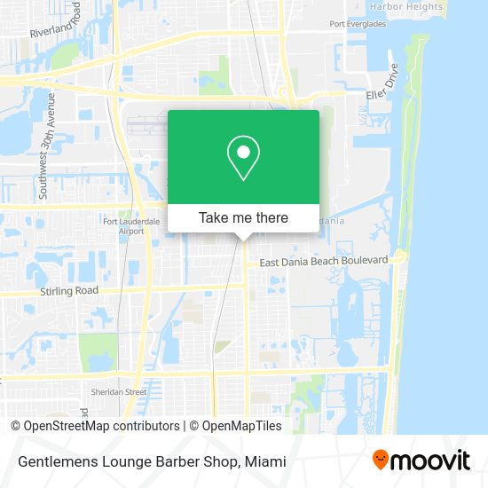 Gentlemens Lounge Barber Shop map