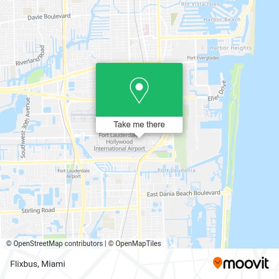 Flixbus map