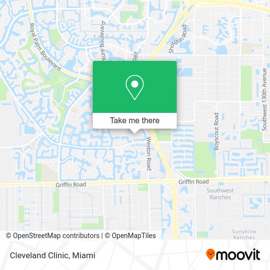 Cleveland Clinic map