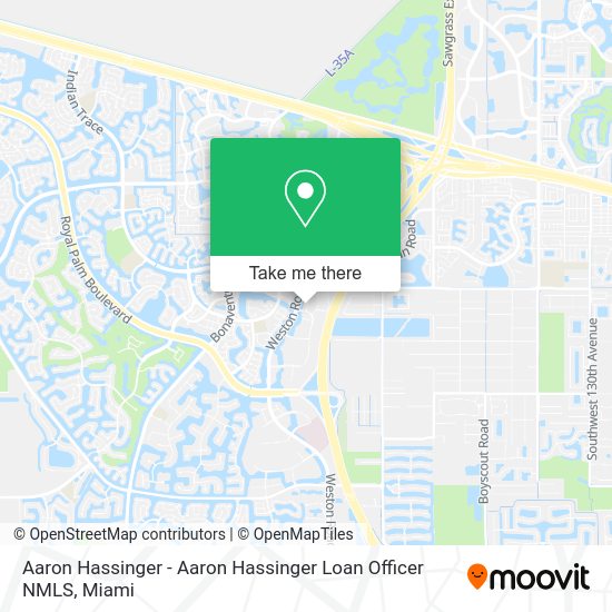 Mapa de Aaron Hassinger - Aaron Hassinger Loan Officer NMLS
