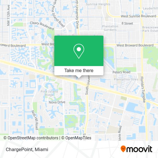 ChargePoint map