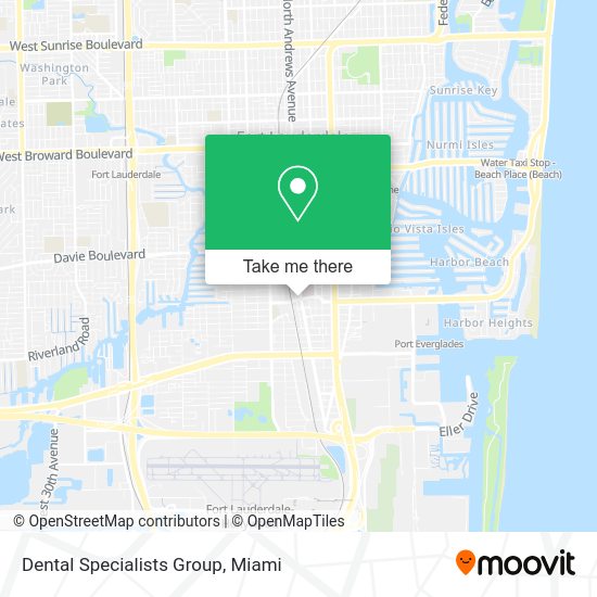 Dental Specialists Group map