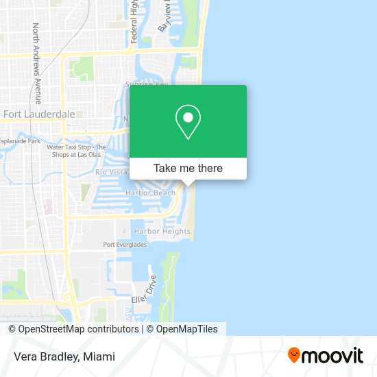 Mapa de Vera Bradley