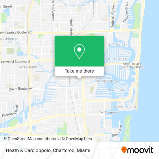 Heath & Carcioppolo, Chartered map