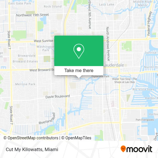 Cut My Kilowatts map