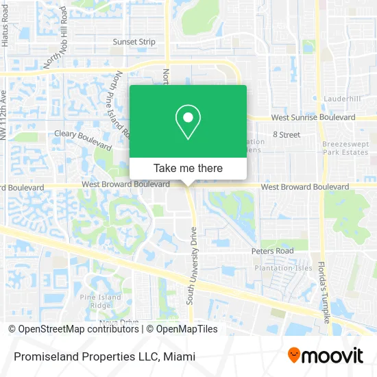Mapa de Promiseland Properties LLC