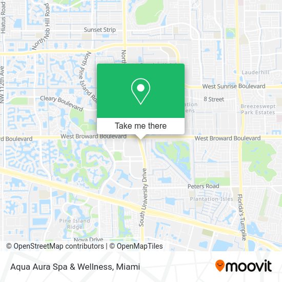 Aqua Aura Spa & Wellness map